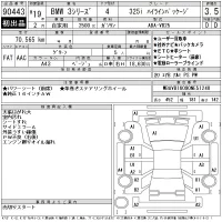 BMW 3-Series лот № 90443 оценка 3.5  с аукциона в Японии 11