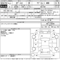 Honda ODYSSEY лот № 90479 оценка 3.5  с аукциона в Японии 10