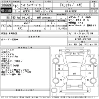 Toyota LAND CRUISER PRADO лот № 30669 оценка 3  с аукциона в Японии 11