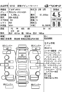 Volkswagen GOLF VARIANT лот № 60162 оценка 4.5  с аукциона в Японии 7