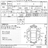Nissan LEAF лот № 90036 оценка R  с аукциона в Японии 10