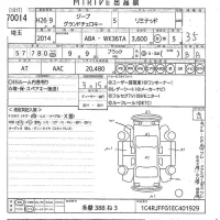 Chrysler JEEP GRAND CHEROKEE лот № 70014 оценка 3.5  с аукциона в Японии 10