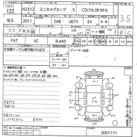 Mitsubishi MINICAB MIEV лот № 122 оценка 3.5  с аукциона в Японии 10