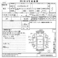 Daihatsu HIJET VAN лот № 90074 оценка 3  с аукциона в Японии 9