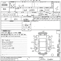 Nissan CIMA лот № 85048 оценка 4  с аукциона в Японии 10