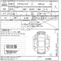 Mazda SCRUM TRUCK лот № 80032 оценка X  с аукциона в Японии 8
