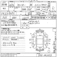 Subaru FORESTER лот № 20148 оценка R  с аукциона в Японии 10