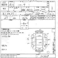 Nissan MARCH лот № 90219 оценка 3  с аукциона в Японии 8