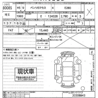Mercedes-Benz E CLASS лот № 80085 оценка X  с аукциона в Японии 10