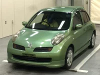 Nissan MARCH лот № 4041 оценка R  с аукциона в Японии 2
