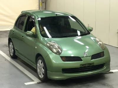 Nissan MARCH  с аукциона в Японии