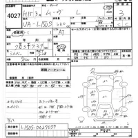 Daihatsu MOVE лот № 4027 оценка 3  с аукциона в Японии 5