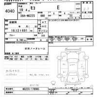 Nissan MOCO лот № 4040 оценка 3.5  с аукциона в Японии 7