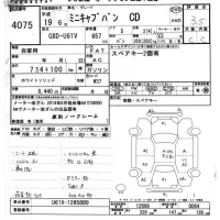 Mitsubishi MINICAB VAN лот № 4075 оценка 3.5  с аукциона в Японии 6