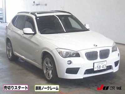 BMW X1  с аукциона в Японии