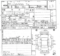 Honda STEP WAGON лот № 4534 оценка 3.5  с аукциона в Японии 4