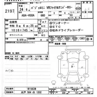 Mitsubishi PAJERO MINI лот № 2197 оценка 3.5  с аукциона в Японии 7