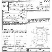 Suzuki EVERY лот № 2214 оценка 3.5  с аукциона в Японии 6