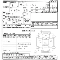 Subaru SAMBAR лот № 4101 оценка 3.5  с аукциона в Японии 6