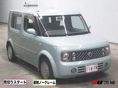 Nissan CUBE  с аукциона в Японии