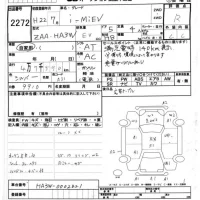 Mitsubishi I-MIEV лот № 2272 оценка R  с аукциона в Японии 7