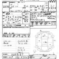 Daihatsu TANTO лот № 2278 оценка 3.5  с аукциона в Японии 7