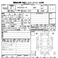 Honda CROSSROAD лот № 7502 оценка 3.5  с аукциона в Японии 8