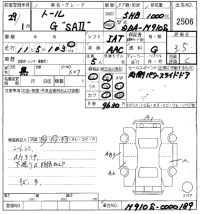 Daihatsu THOR лот № 2506 оценка 3.5  с аукциона в Японии 8