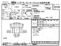 Isuzu TRUCK лот № 1018 оценка 3.5  с аукциона в Японии 4