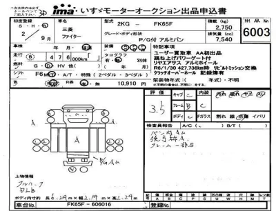 Mitsubishi FUSO FIGHTER  с аукциона в Японии