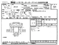 Toyota DYNA лот № 51 оценка 3.5  с аукциона в Японии 4