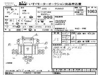 Mitsubishi FUSO TRUCK лот № 1063 оценка 3.5  с аукциона в Японии 3
