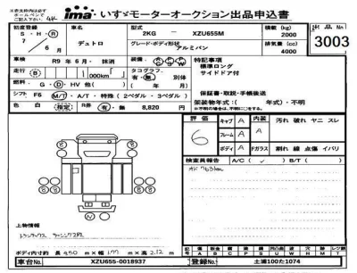 Hino DUTRO  с аукциона в Японии