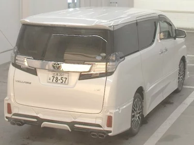 Toyota VELLFIRE  с аукциона в Японии