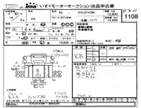 Isuzu TRUCK лот № 1108 оценка RB  с аукциона в Японии 4