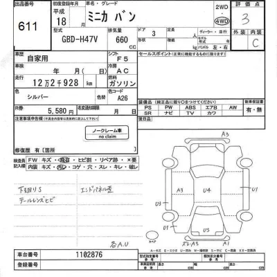 Mitsubishi MINICA  с аукциона в Японии