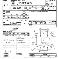Mitsubishi MINICAB VAN лот № 612 оценка R  с аукциона в Японии 2