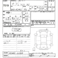 Mazda FLAIR лот № 7019 оценка 3  с аукциона в Японии 2
