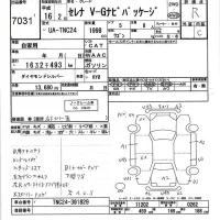 Nissan SERENA лот № 7031 оценка R  с аукциона в Японии 3