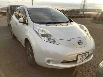 Nissan LEAF  с аукциона в Японии