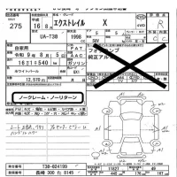 Nissan X-TRAIL лот № 275 оценка R  с аукциона в Японии 5