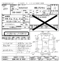 Suzuki CARRY TRUCK лот № 277 оценка R  с аукциона в Японии 2