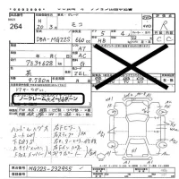 Nissan MOCO лот № 264 оценка R  с аукциона в Японии 2
