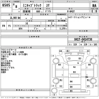 Mitsubishi MINICAB TRUCK лот № 8505 оценка RA  с аукциона в Японии 2