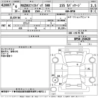 Mazda MAZDA3 лот № 42007 оценка 3.5  с аукциона в Японии 2
