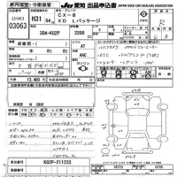 Mazda CX-8 лот № 3063 оценка R  с аукциона в Японии 9