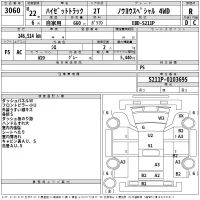 Daihatsu HIJET TRUCK лот № 3060 оценка R  с аукциона в Японии 2
