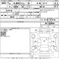 Honda N BOX SLASH лот № 3065 оценка 4.5  с аукциона в Японии 2
