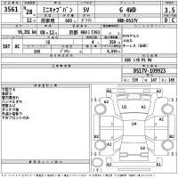 Mitsubishi MINICAB VAN лот № 3561 оценка 3.5  с аукциона в Японии 2