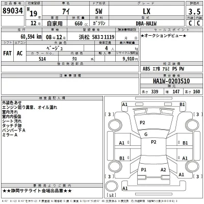 Mitsubishi I  с аукциона в Японии